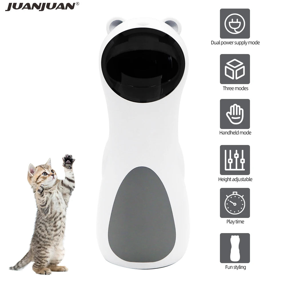 Auto Rotating Cat LED Laser Toy
