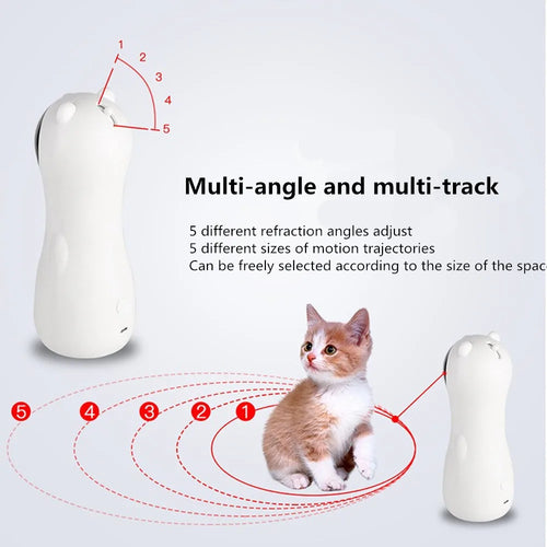 Auto Rotating Cat LED Laser Toy – product image 2