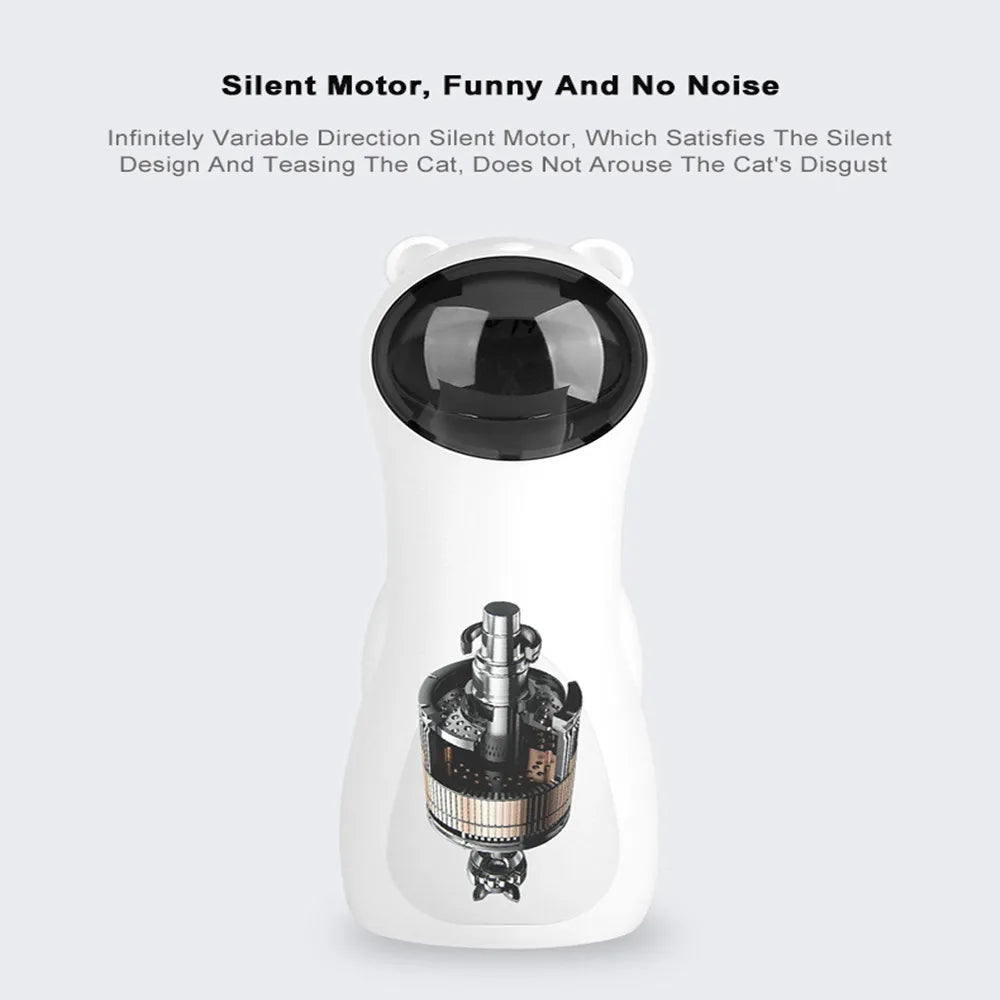 Auto Rotating Cat LED Laser Toy