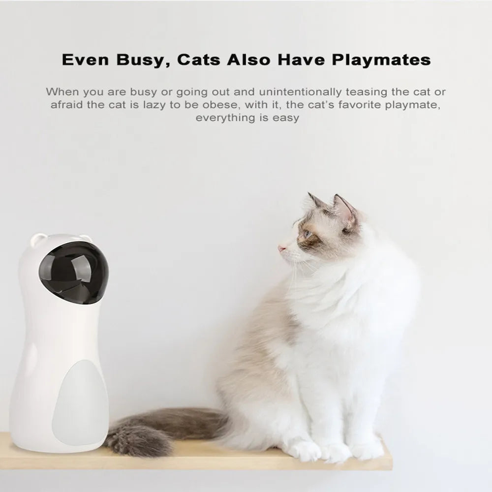 Auto Rotating Cat LED Laser Toy
