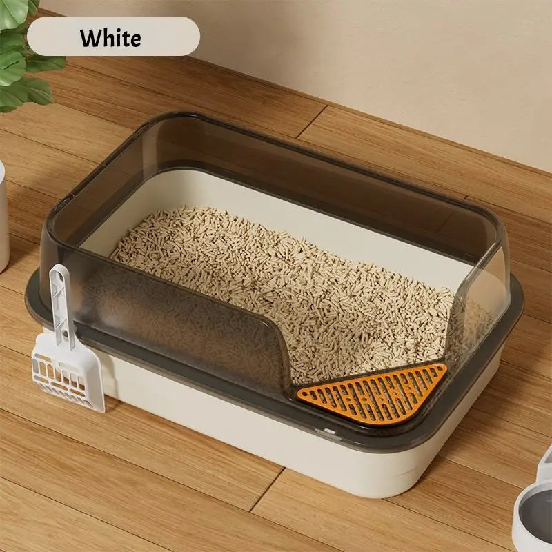 Large Cat Litter Box with Scoop