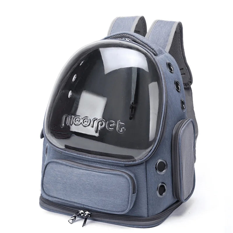 Ventilated Pet Carrier Backpack for Cats & Small Dogs