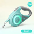 LED Retractable Dog Leash – 5M Reflective