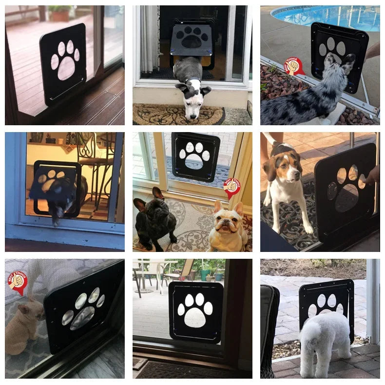 Magnetic Screen Pet Door for Dogs & Cats