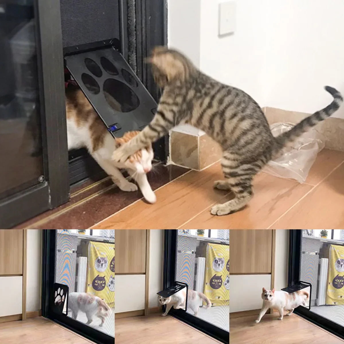 Magnetic Screen Pet Door for Dogs & Cats