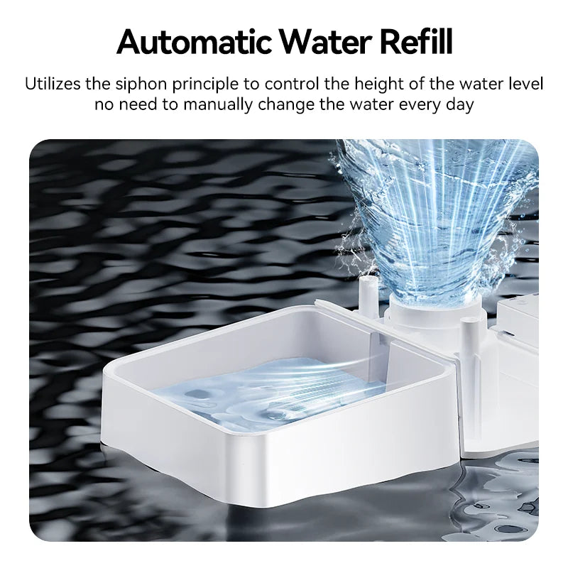 Smart 2-in-1 Pet Feeder & Water Fountain – 5L