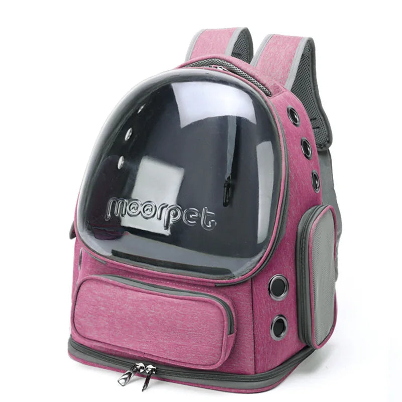 Ventilated Pet Carrier Backpack for Cats & Small Dogs