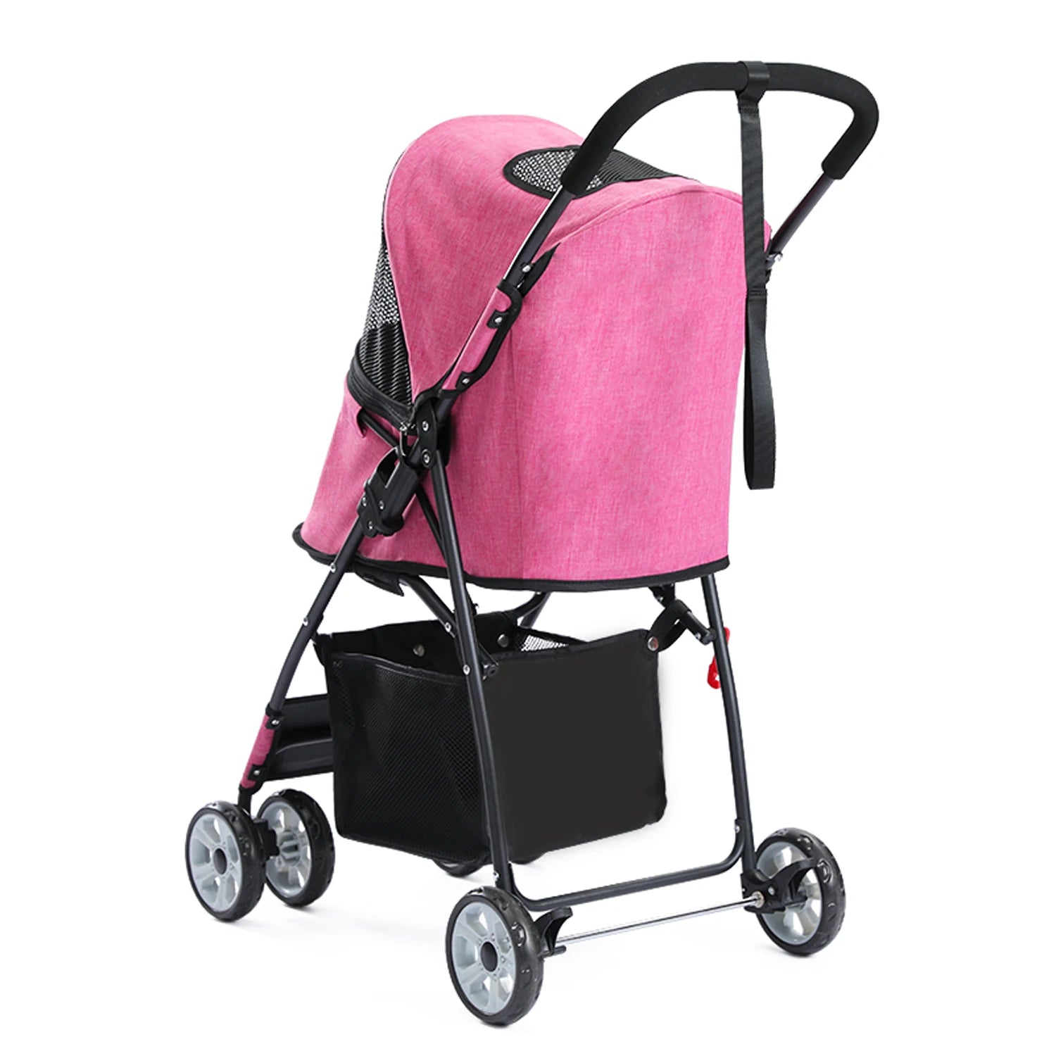 Foldable Pet Stroller for Small Dogs & Cats