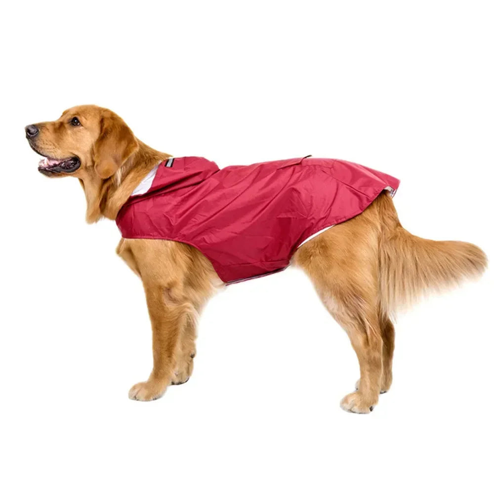 Dog Raincoat with Reflective Stripe – product image 6