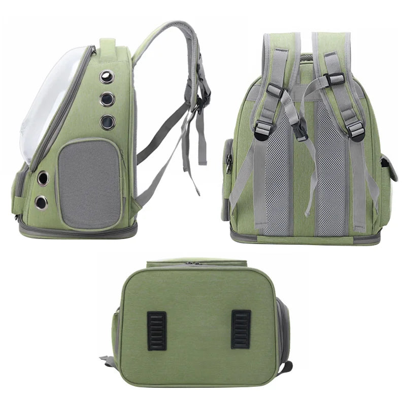 Ventilated Pet Carrier Backpack for Cats & Small Dogs