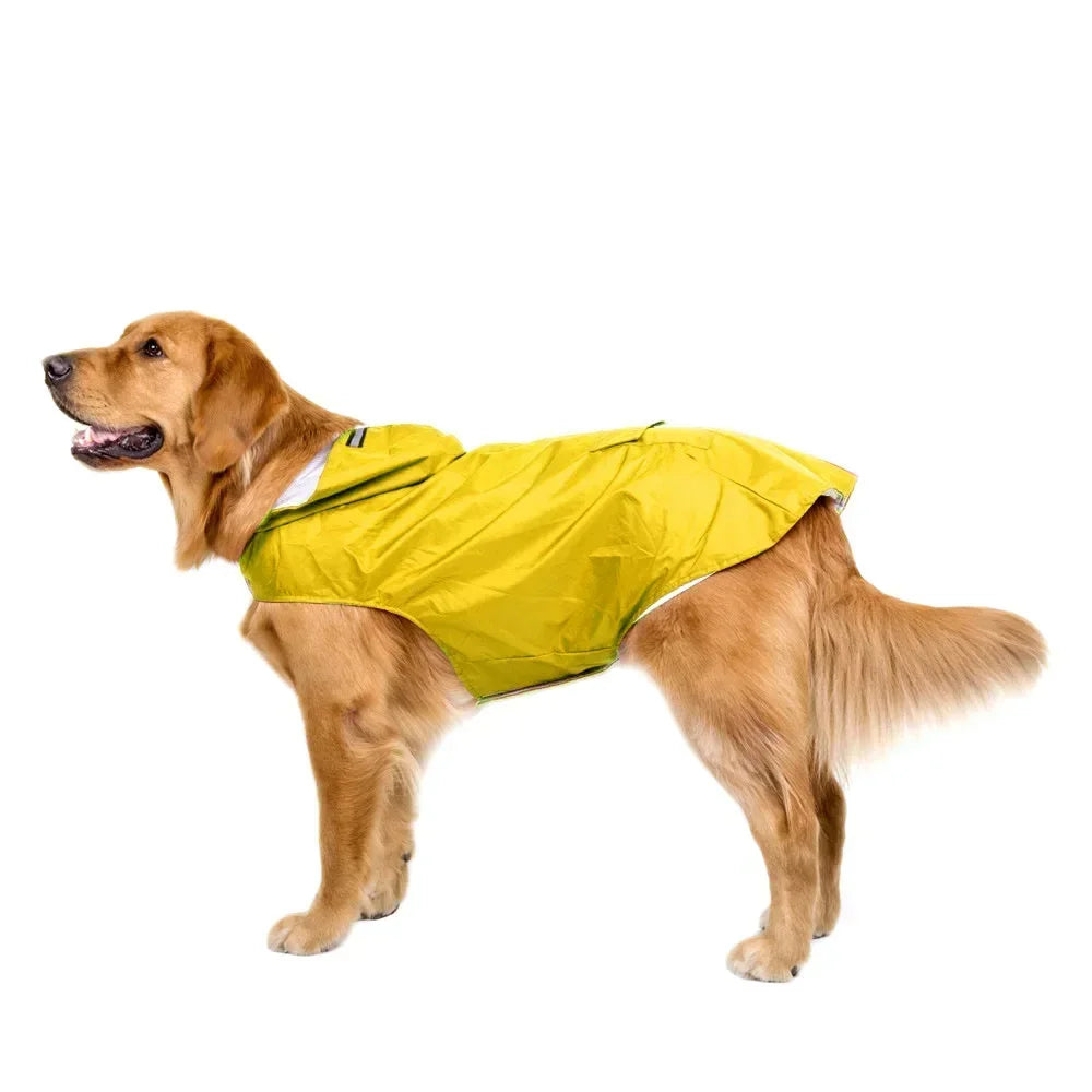 Dog Raincoat with Reflective Stripe – product image 5