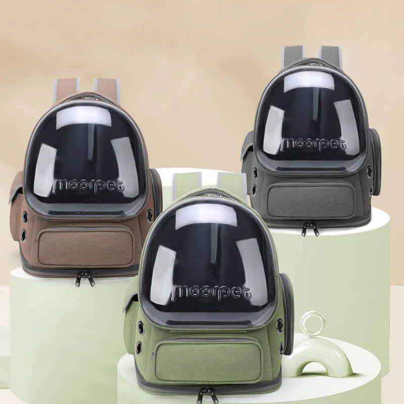 Ventilated Pet Carrier Backpack for Cats & Small Dogs