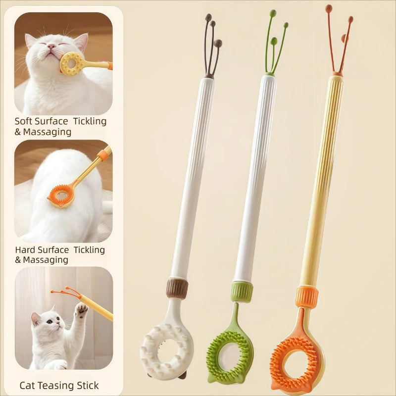 2-in-1 Interactive Cat Teaser Wand – product image 2