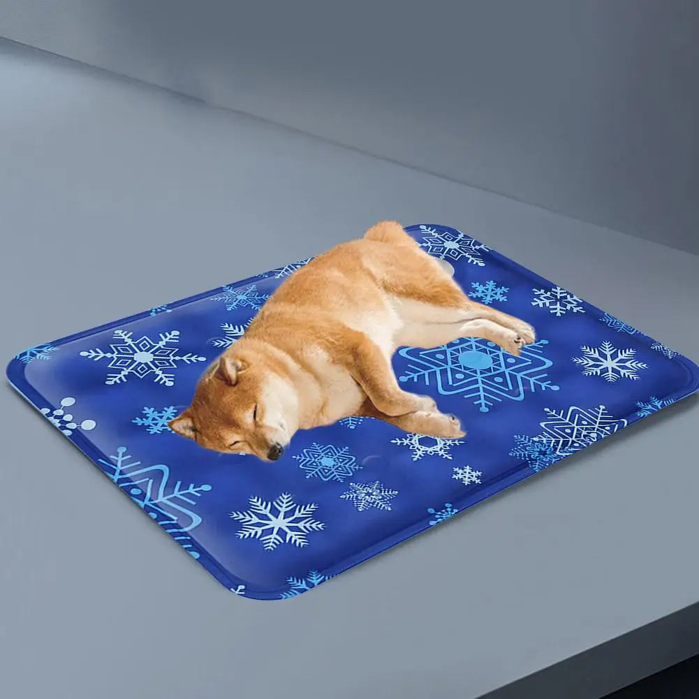 Cooling Gel Mat for Dogs & Cats - Extra Large Pet Cold Bed Pad