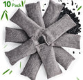 Bamboo Charcoal Odor Absorber Bags (10-Pack)