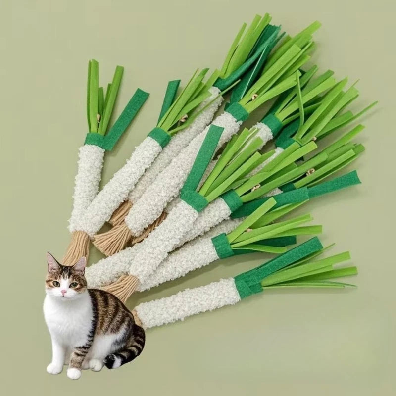 Interactive Cat Teaser Wand with Bell