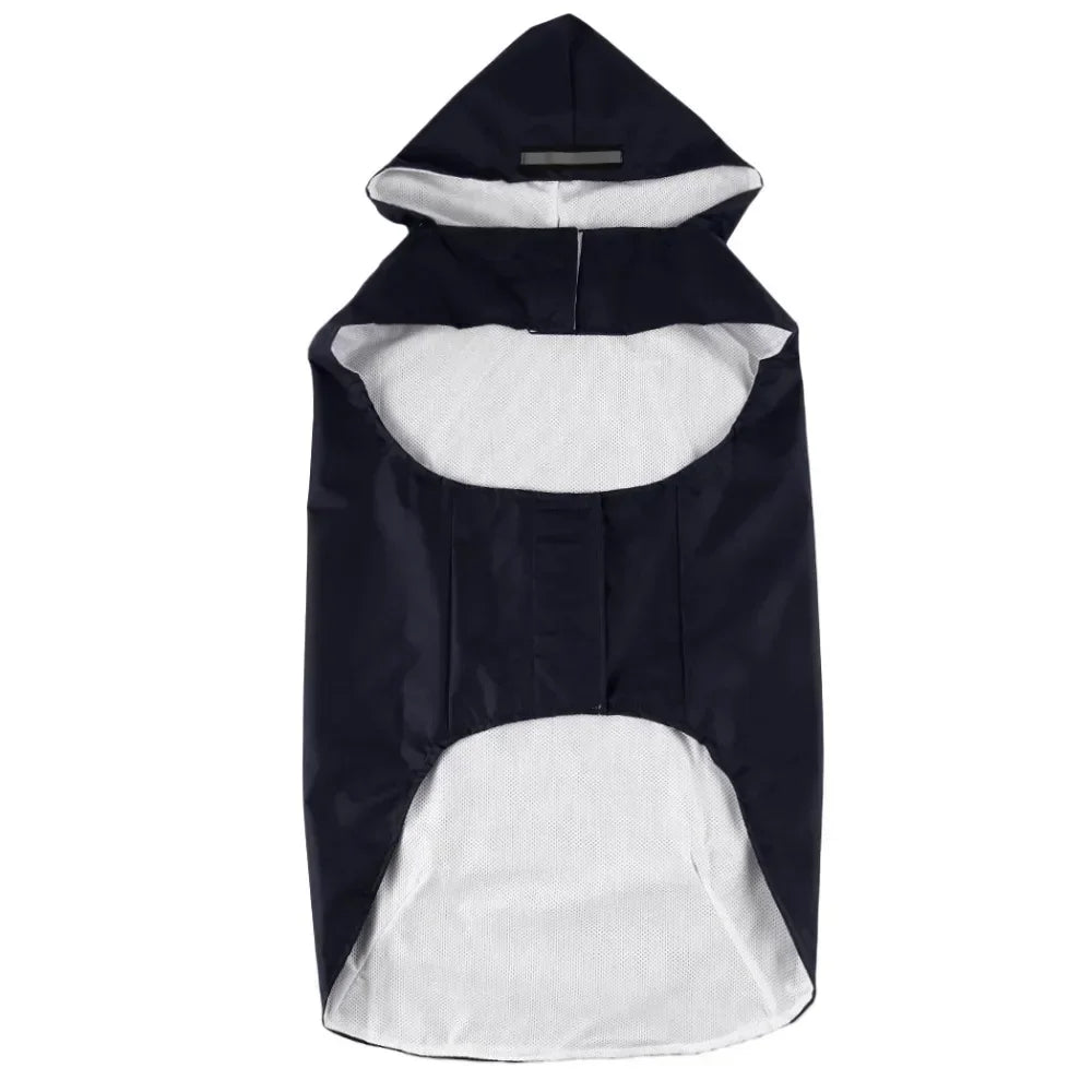 Dog Raincoat with Reflective Stripe – product image 4
