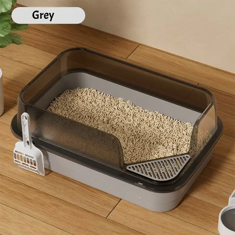 Large Cat Litter Box with Scoop