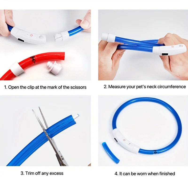 USB Rechargeable LED Dog Collar – product image 5