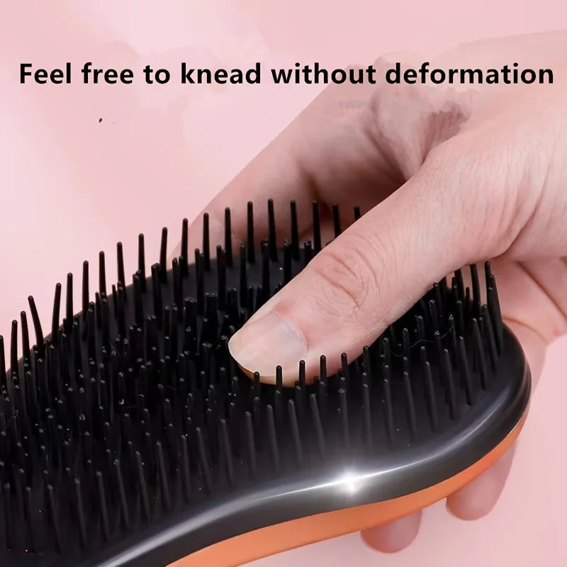 Self-Cleaning Pet Grooming Massage Brush for Dogs & Cats