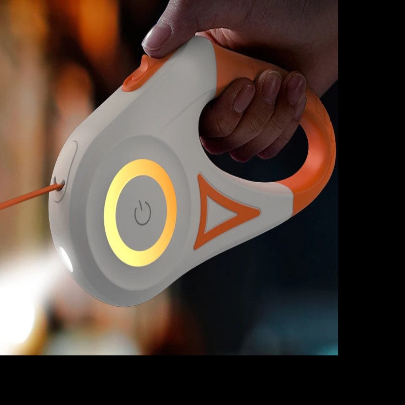 LED Retractable Dog Leash – 5M Reflective